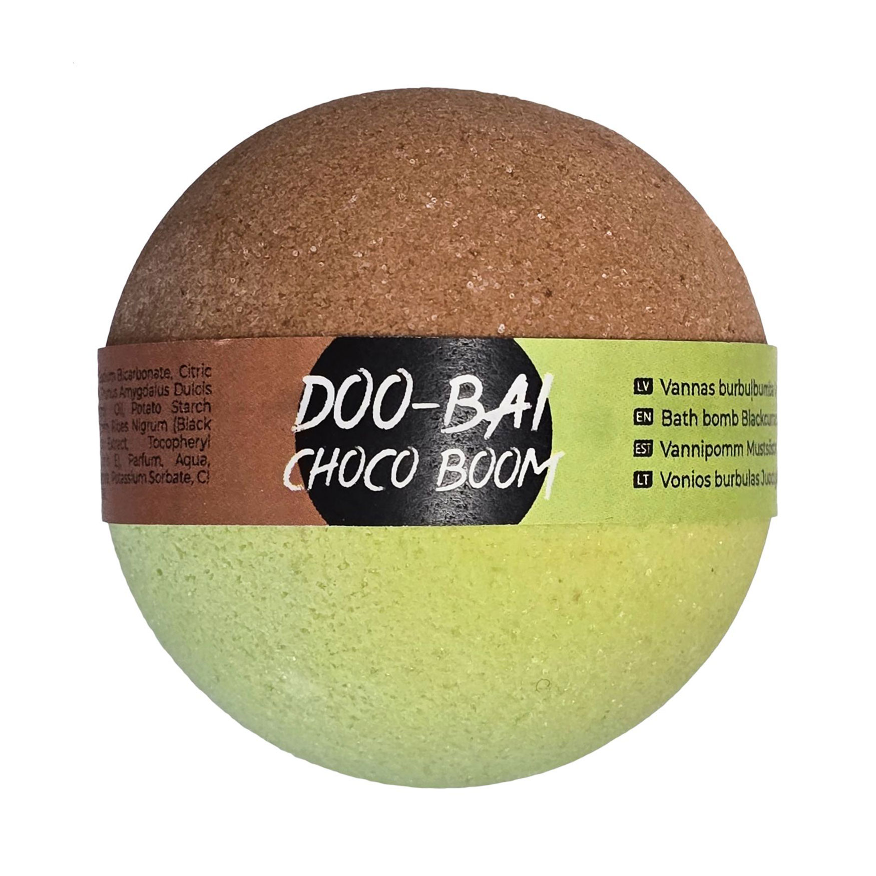 Бомбочка для ванни Beauty Jar Doo-Bai Choco Boom, 130 г